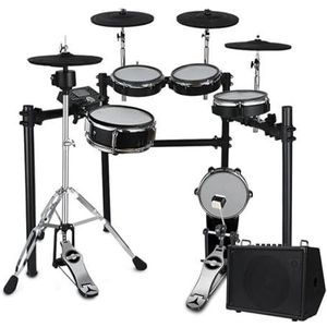 Elektronische Drumstellen Zwart Compact Elektronisch Drumstel Muzikaal Drumstel Elektronische Drum Muziekinstrumenten Professionele Elektronische Drumstellen