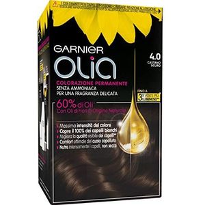 Olia C4492900anente kleuring en kleuring van Garnier Olia 4.0 1 Stuk (1er-pakket) donkerBruin,4.0 Donker Bruin