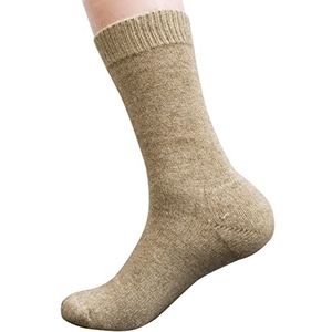 Noble Wilde, Possum sokken, 33% possum, 44% wol, 7% zijde, 16% synthetisch, beige, 38-41 EU