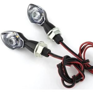 Richtingaanwijzer Licht Motorfiets Richtingaanwijzer Lamp Indicatoren Amber Motorfiets LED Knipperlicht Signaal Licht Universeel