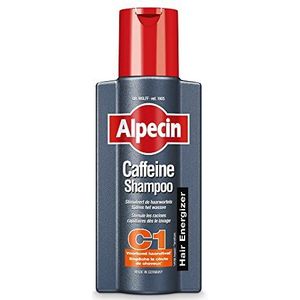 Alpecin Cafeïne Shampoo C1 1x 250ml | Voorkomt en Vermindert Haaruitval | Energizer voor Sterk Haar | Natuurlijke Haargroei Shampoo voor Mannen