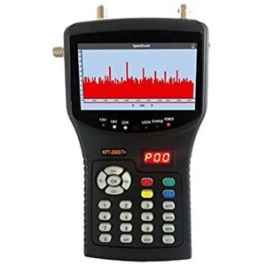 Satellietzoeker, KPT-266ST+ plus AHD DVB-S2 T2 -C Satellietzoeker Meter HD Satelliet TV-ontvanger Spectrumanalyse KPT-717ST Multifunctionele Digitale Satellietmeter (Color : KPT-266ST, Size : Plug)