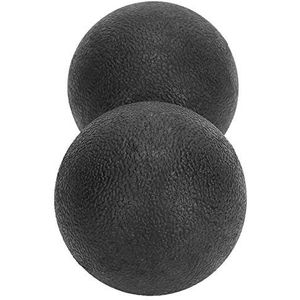 Pinda-massagebal, spiervermoeidheid verlichten Fitnessmassagebal Nekmassagebal voor nekschouder(zwart)