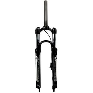 Fietsvorken magnesiumlegering MTB fiets vork supension OIL 26/27,5/29er inch mountainbike 32 RL100mm vork voor een fiets accessoires MTB vorken (kleur: 26 RL glans zwart)