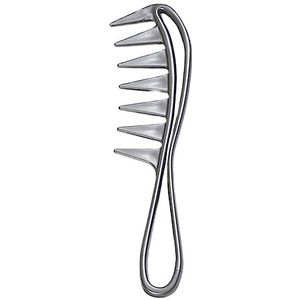 Brede Tand Kam Krullend Haar Salon Kappers Kam Massage Haar Styling Tool Voor Golvend Haar