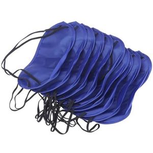 Zijde slaapmasker, Zijden slaapmaskers for de ogen, 10 stuks, oogmasker van imitatiezijde(Eyeshade-05)
