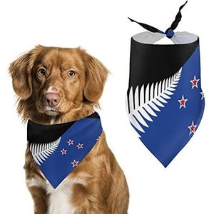 Nieuw-Zeeland Nieuwe Vlag Hond Bandana Pet Sjaal Voor Kleine Medium Grote Honden Driehoek Slabbetjes Foto Prop Gift