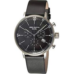 Zeno - Horloge heren horloge - Bauhaus chronograaf kwarts - 91167-5030Q-i1, Riemen.