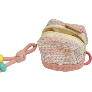 Kleine Kosmetische Zakken Shell Vorm Make-up Organisatoren Geborduurde Katoenen de Reis Polyester van de Draad Met ritssluiting Zakken, Roze Pk, M, Klassiek