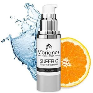 Vibriance Super C Serum voor Rijpe Huid - Alles-in-één Vitamine Formule Hydrateert, Firms, Lift, Smooths, Doelt Leeftijd vlekken, Rimpels, 1 fl oz