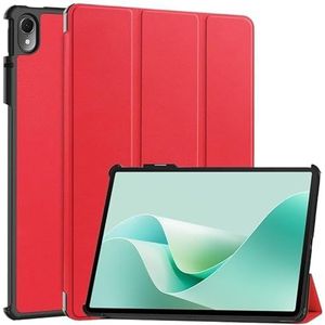 Magnetische Smart Tablet Cover Geschikt for Huawei MatePad 11.5 S 2024 TGR-W09 W10 Tablet Cover(Red)