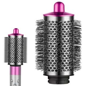 Opgewaardeerde grote ronde volumizing borstel voor Dyson voor Airwrap HS01 HS05, voor Airwrap accessoires voor slap, plat haar, roze rood