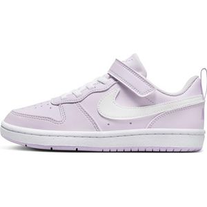 Nike Court Borough Low Recraft (PS), sneakers voor kinderen en jongeren, A Malapena Druiven Bloeiend Wit Paars, 33.5 EU