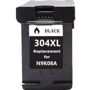 Vervangende inktcartridge 304XL for D-eskjet 2620 2630 2632 5030 5020 5032 3720 3730 5010 printer(1Pack BK)
