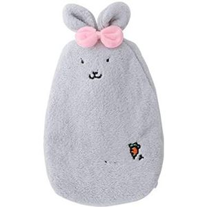 DieffematicRSD Warmwaterkruik Water Injection Hot Water Bag Filling Water Hot Water Bag Hand Warmer Student Plush Removable And Washable Cloth Cover Hand Warmer (Color : Gray)