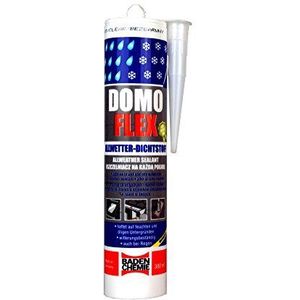 Domoflex Transparant all-weather afdichtmiddel cartridge 300 ml siliconen alternatief