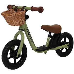 Bandits & Angels - Bandits & Angels loopfiets Starter vintage groen limited met mandje