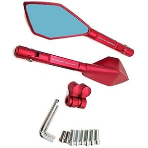 Motorfiets Spiegel CNC Aluminium Motor Stuur Achteruitkijkspiegels Blauw Voor S&uzuki GSXR1000 GSXR1100 GSXR400 GSXS1000 VS800 Decoratie