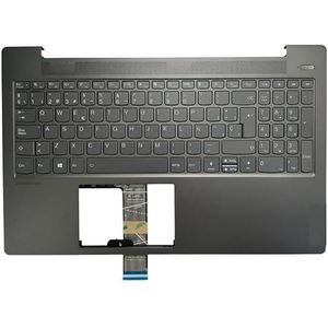 Voor Lenovo voor ideapad 5 15IIL05 15ARE05 15ITL05 15ALC05 Russisch/VS/VK/Frans/Spaans laptoptoetsenbord voor Palmrest Cover Case(Metal gray SP)