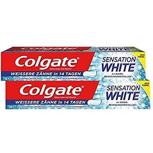 Colgate Tandpasta Sensation White Duo Pack (2 x 75g)
