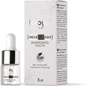 loroya® - Het origineel – wimperolie 6 ml – natuurlijke olie met vitamine A, E, F – meer lengte en dichtheid – versnelt de groei – krachtige wimpers met glans
