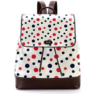 bold dots gepersonaliseerde schooltassen boekentassen voor tiener, Meerkleurig, 27x12.3x32cm, Rugzak Rugzakken