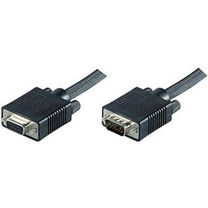 MicroConnect mongh10b 10 m VGA (D-Sub) VGA (D-Sub) zwarte kabel VGA - kabel VGA (10 m, VGA (D-Sub), VGA (D-Sub), mannelijk, vrouwelijk, zwart)