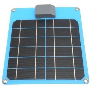 Mini-zonnepaneel, Compacte Veiligheidsbescherming Zonnecel IP67 Waterdicht voor Kamperen (Wit)