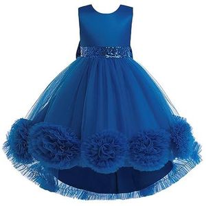 Lito Angels Bruidsmeisjes jurk voor Kind Meisjes Royal Blauw Maat 134 Leeftijd 8-9 Jaar Markeringsnummer 140