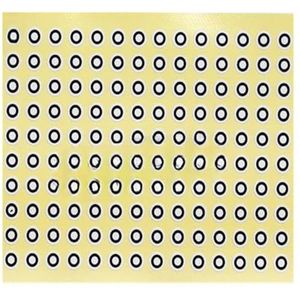 Matte 10000 Dots 3D Scanner Sticker Positioneringsmarkering Handheld Markeerpunten Doelen for Eenvoudiger Scannen voor ondersteunde positionering, kalibratie(4 * 6 * 8mm)