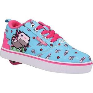 HEELYS Heren Pro 20 Minecraft Wielen Hak Schoen, Aqua/Roze/Blk, 9 UK