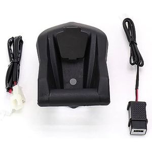 Telefoon Navigatiebeugel Voor Voor TMAX Voor T-MAX 530 DX SX Voor T-max 560 Motorfiets GPS Telefoon Navigatie Beugel Draadloze USB Poort Opladen GPS-navigatiebeugel (Kleur : Mounting Kit Only)