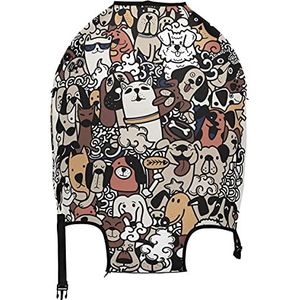 AJINGA Hond Helm Cool Reizen Bagage Protector Koffer Cover S 18-20 inch