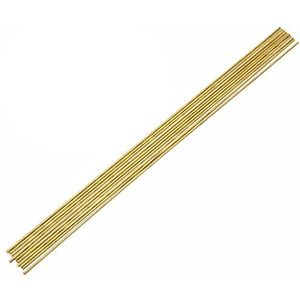 Messing lasstaven Flux Sticks 30 stuks messing staaf met een diameter van 1,6 mm, gouden walsdraad met een lengte van 250 mm, goed lasapparaat for kunststofreparatie, gebruikt for lassen en solderen.