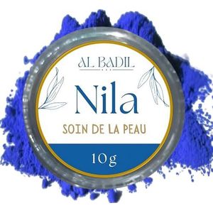 Origineel blauw Nila-poeder in hersluitbare pot - Nila du Marokko - voor huid en haar - 100% natuurlijk bleekpoeder - Marokkaanse schoonheidsgeheimen