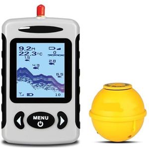 FFW718& FFW718LA Draadloze draagbare viszoeker 45M/135FT Sonar dieptemeter alarm rivier meer(FFW718LA)