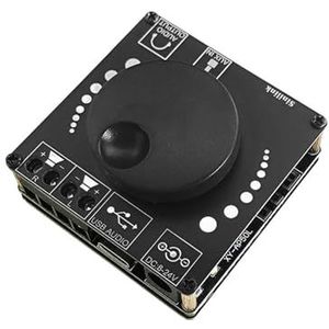 Versterker, YS-XPS Audio-eindversterker 2x150W TDA7498E Krachtige audiomodule 2.0 Dual Channel Bluetooth-compatibel 5.0 for thuisbioscoop(XY-AP50L 50W 50W)