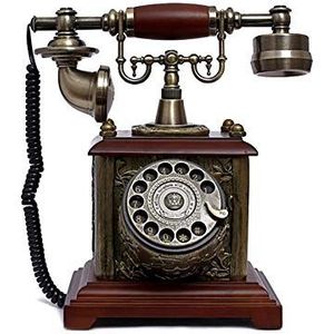Rotary Dial Telefoons Europese Antieke Telefoon Ouderwetse Retro Telefoon Rotary Dial Woonkamer Vaste