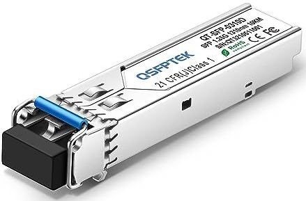 QSFPTEK for HP J4859A/J4859C/J4859B Gigabit SFP Module 1000BASE-LX/LH 1310nm 10km DDM Single-Mode LC Mini-GBIC Transceiver