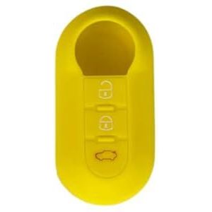 QWLEYCHN siliconen autosleutel case cover, voor Fiat 500 Panda Ducato 500L Punto Lancia Musa voor Peugeot Boxer voor Citroen Jumpe