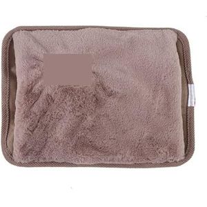 DieffematicRSD Warmwaterkruik 4 kleuren Warmwaterkruik Elektrisch Opladen Verwarming Oplaadbare Warmte Waterzak Konijnenbont Zachte Handwarmer (Color : White)