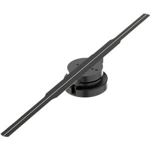 Holografische waaier, 42cm/16.53in 3D Hologram Projector Fan 244 Lamp Wifi Display Light Led Logo Holografische Lamp Zakelijke Reclamelamp Winkel Logo Licht Videoprojector(PD42 HD set)