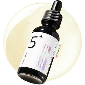 numbuzin Nr.5 Serum, geconcentreerd vitamine serum, glutathion, vitamine C, voor pigmentvlekken, ouderdomsvlekken, donkere malen, oplichtend, Koreaanse huidverzorging, 30 ml