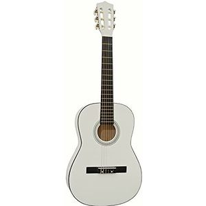 DIMAVERY AC-300 klassieke gitaar 3/4, wit
