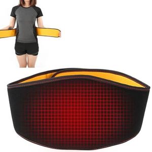 Qkiss Verwarmingsgordel voor lendenwervelkolom, USB, buikriem, warmtekussen voor de taille, massage-riem, tailleverzorging voor pijntherapie