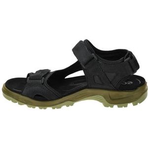ECCO Offroad asfalt-sandalen voor heren, Zwarte, 6/6.5 UK