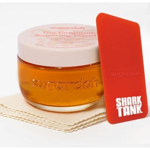 Sugardoh Shark Tank suikerwasset voor dames, geschikt voor gezicht, armen en benen, ontharing met suikerwas, Tiktok Virale producten, bikini-waxset