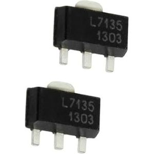 20 STKS/PARTIJ AMC7135PKFT AMC7135 L7135 MEL7135 350mA GEAVANCEERDE STROOMREGELAAR SOT-89 SOT89 IC Chip