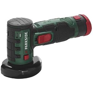 PARKSIDE Accu-haakse slijper PWSA 12-Li A1 (12V, 19.500 min-¹, 2,0A) incl. accu + snellader - 76 mm schijfdiameter