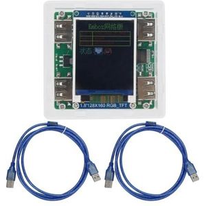 TsoLay KMBox Net 100M netwerk toetsenbord en muis controller hoge snelheid DMA/AI enkele machine dubbele USB-controller duurzame converter eenvoudige installatie gemakkelijk te gebruiken